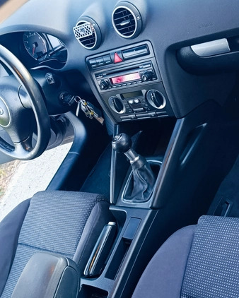 Audi A3 cena 17500 przebieg: 240550, rok produkcji 2005 z Kępno małe 67